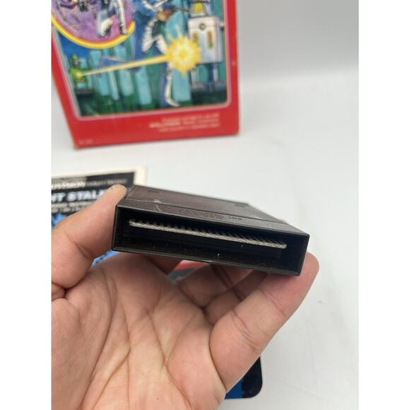 Night Stalker Intellivision Game With Box Manual And Overlays Mattel - Picture 10 of 11